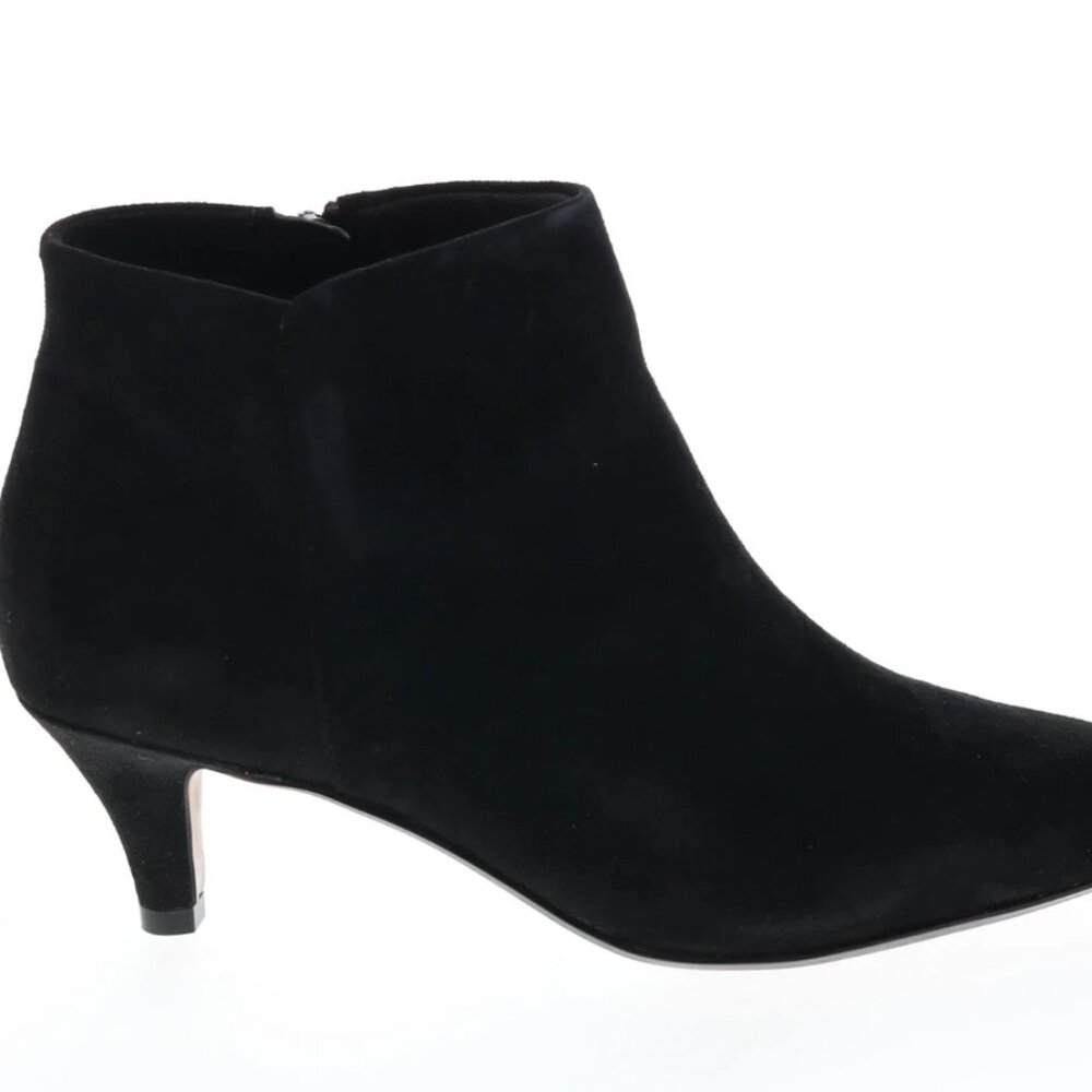 Clarks - Linvale Sea Booties (Black Suede)
